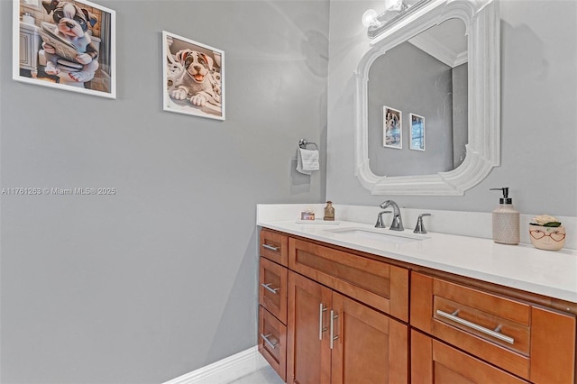 772 NW 132nd Ave, Plantation, FL 33325 - bathroom with baseboards and vanity