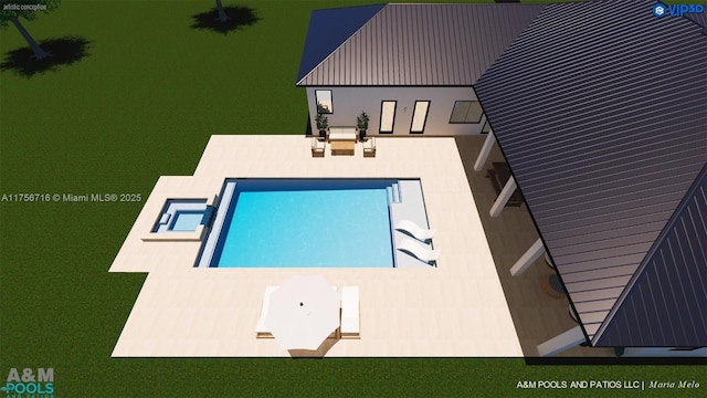 view of swimming pool