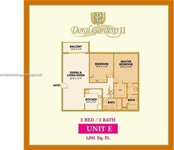 5102 NW 79th Ave Unit 304, Doral, FL 33166 - plan