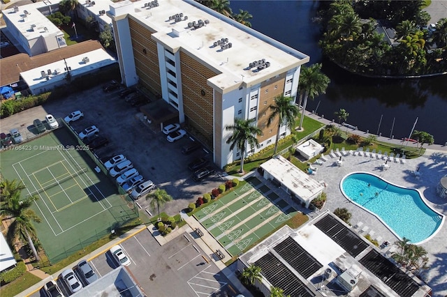 3040 NE 16th Ave Unit 104, Oakland Park, FL 33334 - aerial view of a nearby body of water and a pool