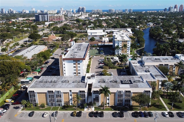 3040 NE 16th Ave Unit 104, Oakland Park, FL 33334 - bird's eye view of skyline and a large body of water