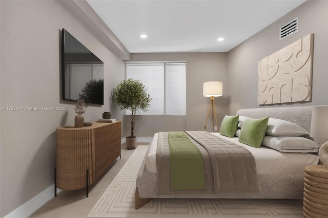 5255 Collins Ave Unit 9B, Miami Beach, FL 33140 - bedroom with recessed lighting and carpet