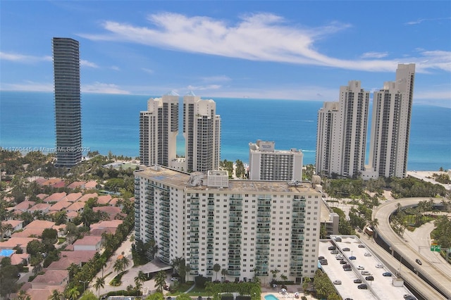 19370 Collins Ave Unit 1504, Sunny Isles Beach, FL 33160 - exterior space with a city view and a water view