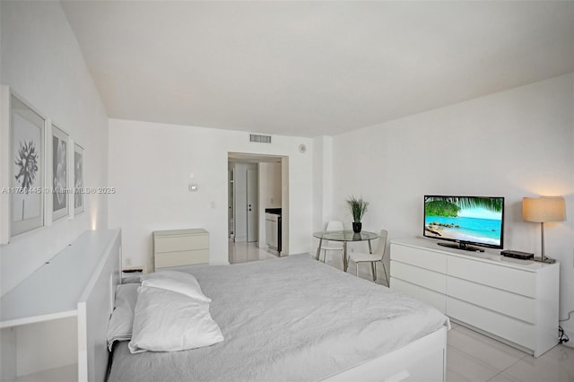 19370 Collins Ave Unit 1504, Sunny Isles Beach, FL 33160 - bedroom with light tile patterned flooring, baseboards, and visible vents