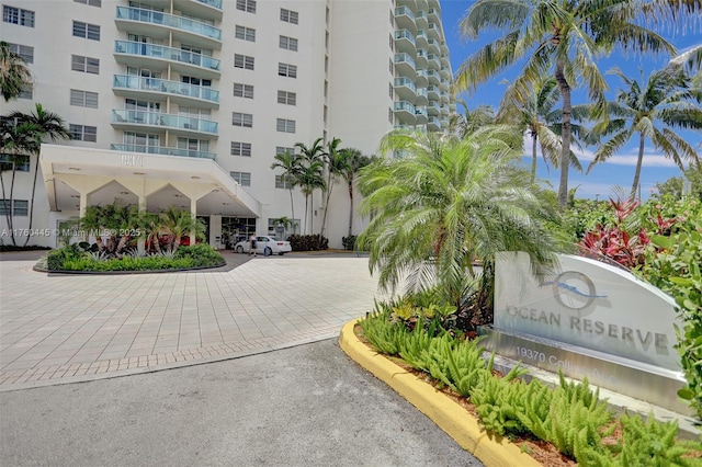 19370 Collins Ave Unit 1504, Sunny Isles Beach, FL 33160 - exterior space with a view of city and a water view
