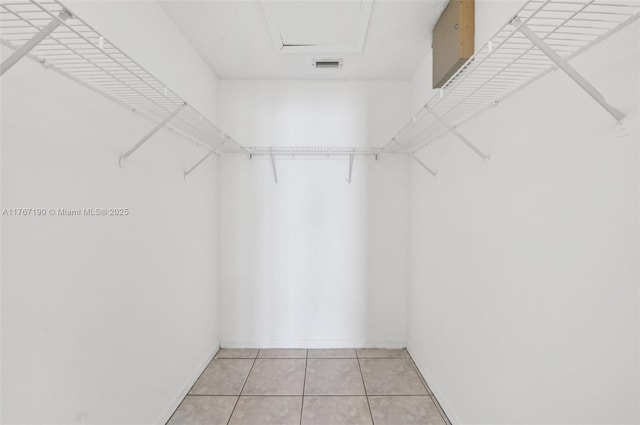 18234 SW 143rd Pl, Miami, FL 33177 - spacious closet with light tile patterned floors and visible vents