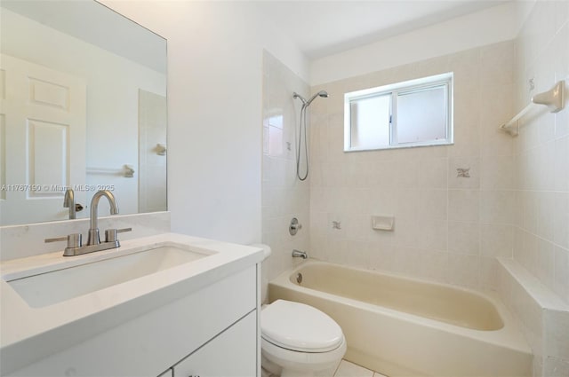 18234 SW 143rd Pl, Miami, FL 33177 - bathroom with shower / bath combination, toilet, and vanity