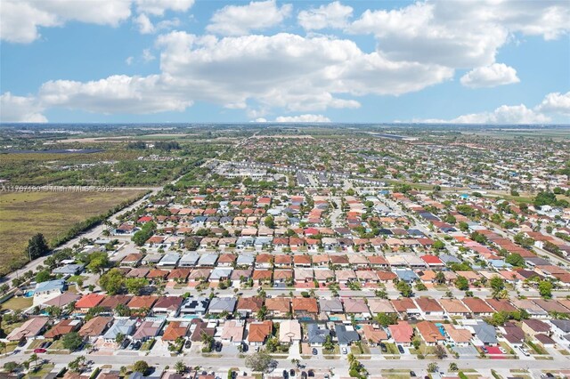 18234 SW 143rd Pl, Miami, FL 33177 - drone / aerial view featuring a residential view