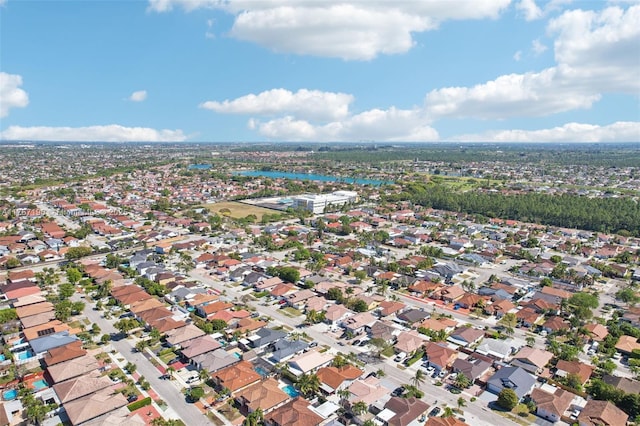 18234 SW 143rd Pl, Miami, FL 33177 - birds eye view of property with a residential view