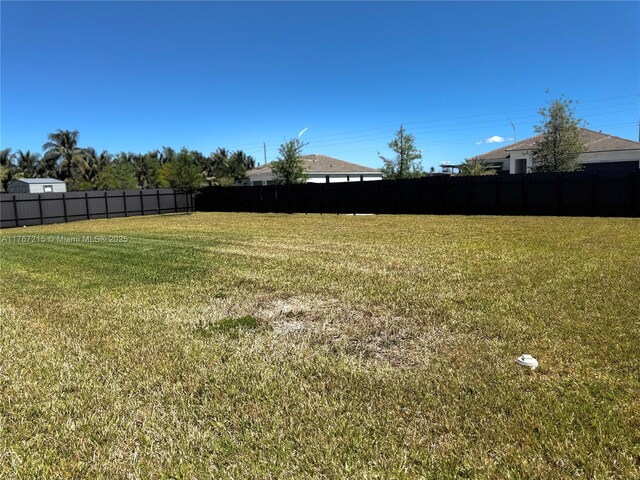 17731 SW 295th St, Homestead, FL 33030 - view of yard with fence