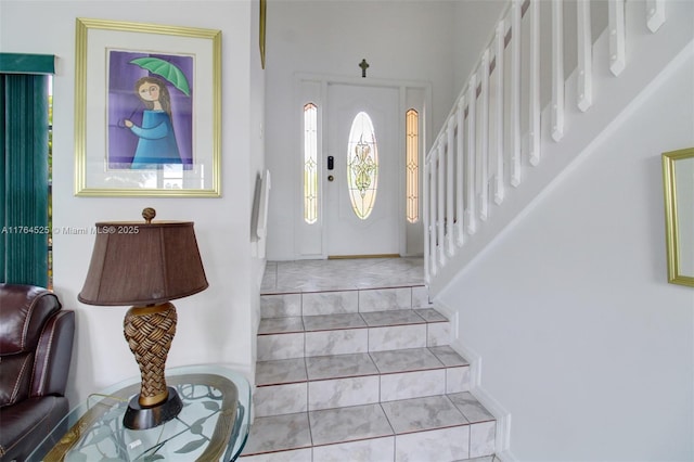 view of staircase