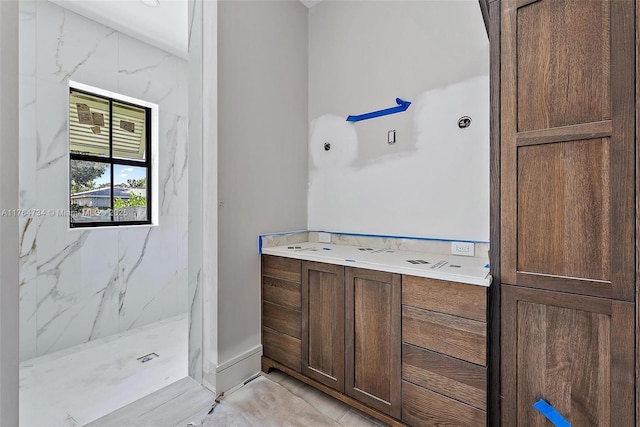 325 N Fairway N, Tequesta, FL 33469 - bathroom featuring a marble finish shower