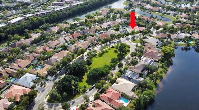 710 Lake Blvd, Weston, FL 33326 - aerial overview of property's location featuring nearby suburban area and a nearby body of water