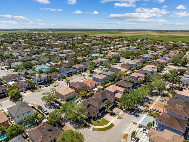 drone / aerial view featuring a residential view