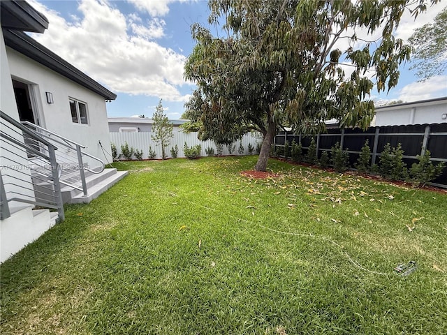 3431 NW 14th Ter, Miami, FL 33125 - view of yard with a fenced backyard