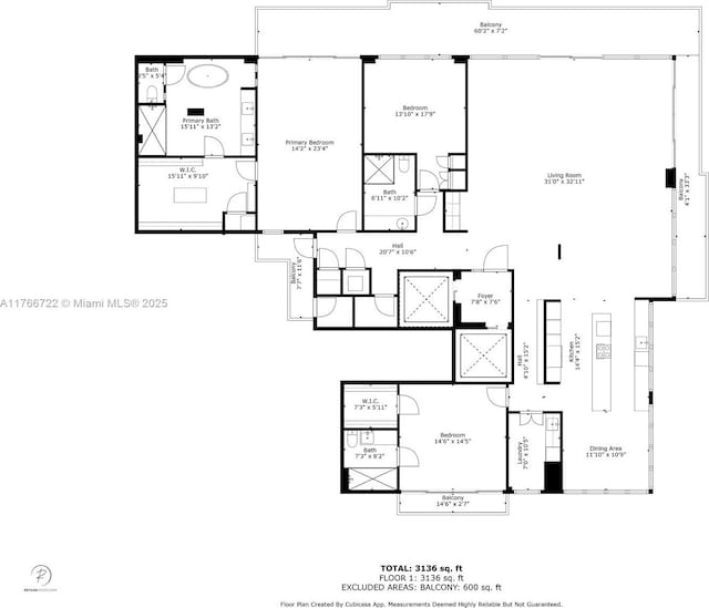 700 Coral Way Unit 2, Coral Gables, FL 33134 - room layout