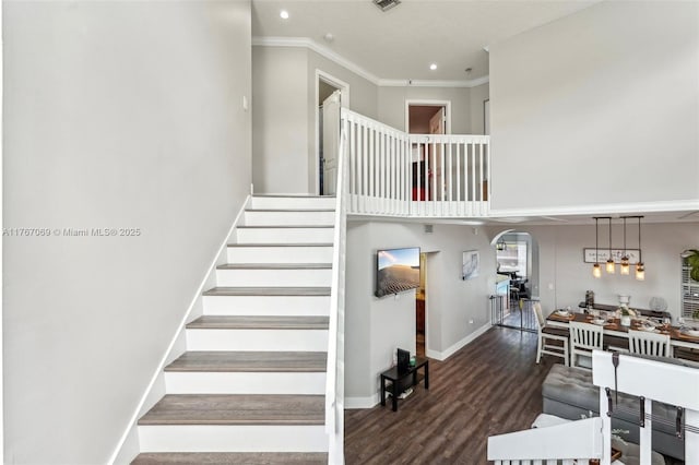 5081 SW 154th Pl, Miami, FL 33185 - kitchen with a sink, stainless steel dishwasher, a ceiling fan, wood finished floors, and glass insert cabinets