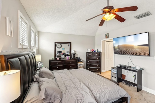 5081 SW 154th Pl, Miami, FL 33185 - bedroom with a textured ceiling and ceiling fan
