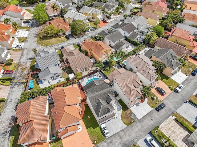 5081 SW 154th Pl, Miami, FL 33185 - aerial overview of property's location with a nearby body of water and nearby suburban area