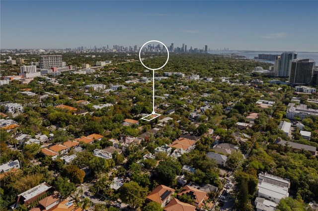 3120 Virginia St Unit 3120, Miami, FL 33133 - drone / aerial view of city skyline