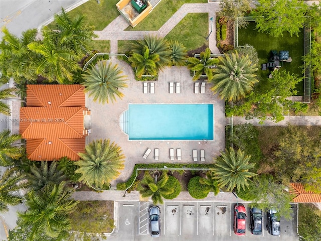 983 SW 143rd Ave Unit 1403, Pembroke Pines, FL 33027 - aerial view of a pool