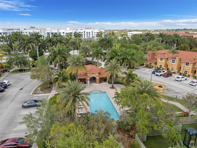 983 SW 143rd Ave Unit 1403, Pembroke Pines, FL 33027 - bird's eye view of a pool area