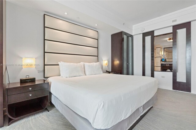 4391 Collins Ave Unit 1618, Miami Beach, FL 33140 - bedroom with recessed lighting