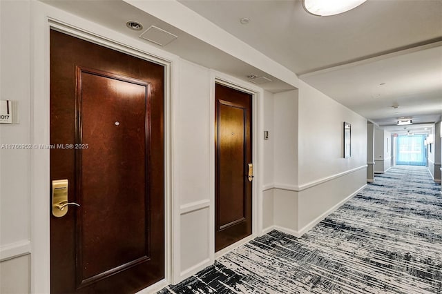 4391 Collins Ave Unit 1618, Miami Beach, FL 33140 - hall featuring baseboards