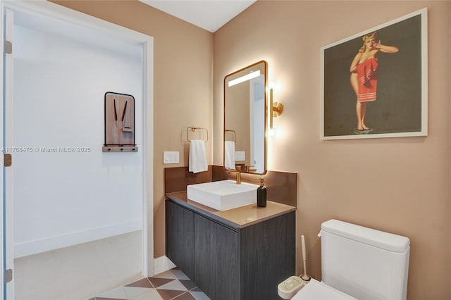 601 NE 1st Ave Unit 5115, Miami, FL 33132 - bathroom with toilet and vanity