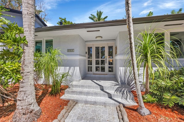 8951 SW 160th St, Palmetto Bay, FL 33157 - view of exterior entry featuring stucco siding