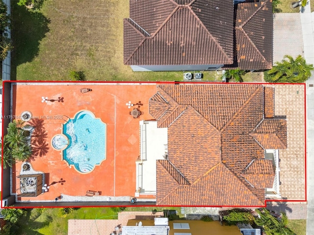 drone / aerial view