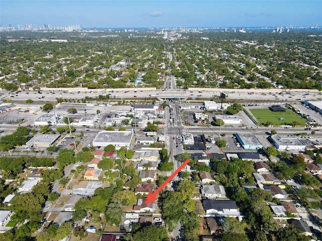 aerial view