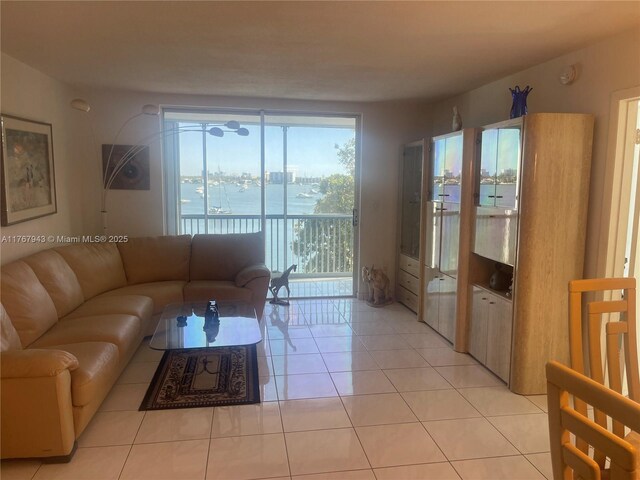 2910 Point E Dr Unit M414, Aventura, FL 33160 - living room featuring light tile patterned flooring