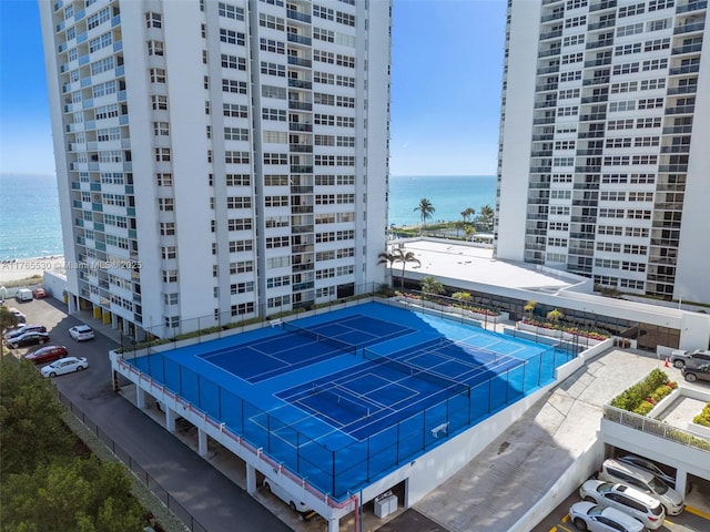 1904 S Ocean Dr Unit 801, Hallandale Beach, FL 33009 - exterior space with a water view
