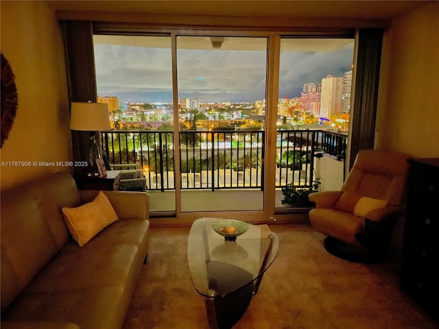 531 N Ocean Blvd Unit 1003, Pompano Beach, FL 33062 - sitting room with a city view