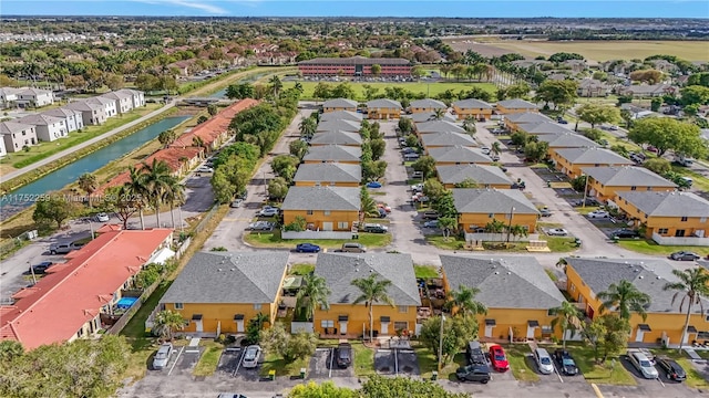 265 NE 12th Ave Unit 265, Homestead, FL 33030 - birds eye view of property with a residential view and a water view