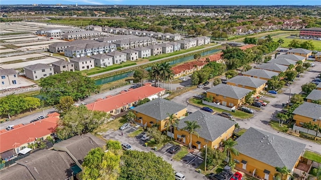 265 NE 12th Ave Unit 265, Homestead, FL 33030 - drone / aerial view with a residential view and a water view