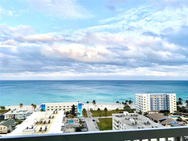 property view of water