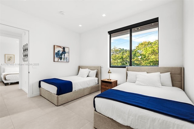 2572 NE 182nd Ter, North Miami Beach, FL 33160 - bedroom with recessed lighting and baseboards