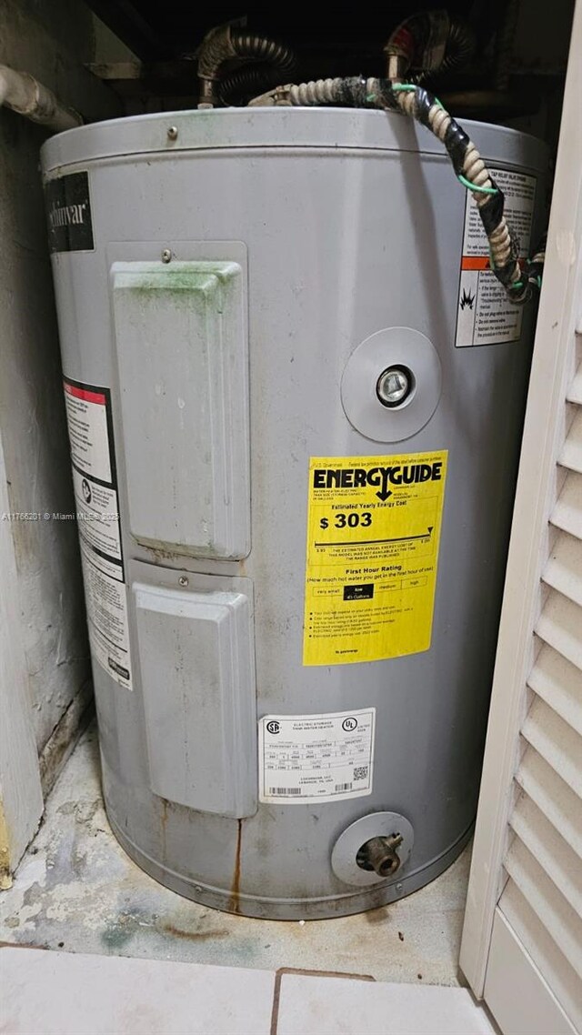 13715 Kendale Lakes Cir Unit A-201, Miami, FL 33183 - utilities with electric water heater