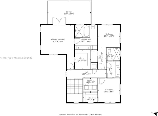 2523 Red Rd, Coral Gables, FL 33134 - floor plan / room layout