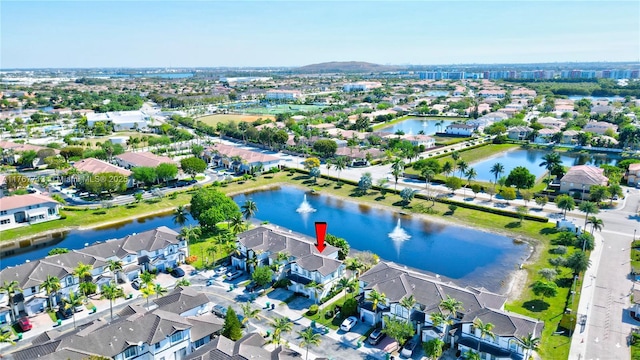 7807 NW 114th Pl, Doral, FL 33178 - bird's eye view with a residential view and a water view