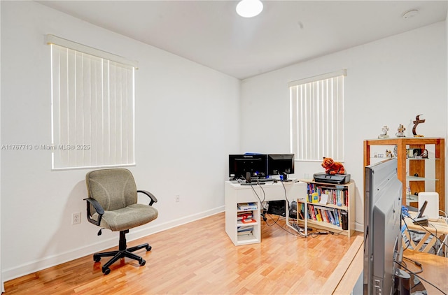 7807 NW 114th Pl, Doral, FL 33178 - office space featuring baseboards and wood finished floors