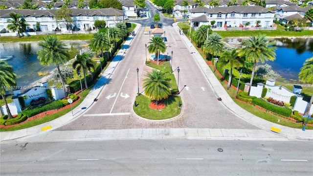 7807 NW 114th Pl, Doral, FL 33178 - birds eye view of property featuring a residential view and a water view