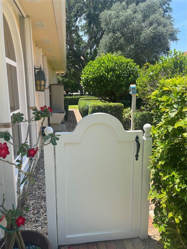 view of gate