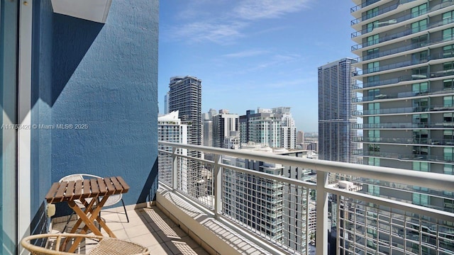 60 SW 13th St Unit 3820, Miami, FL 33130 - balcony with a view of city