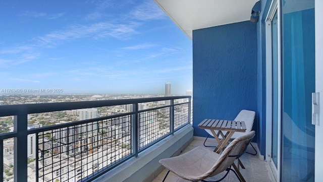 60 SW 13th St Unit 3820, Miami, FL 33130 - balcony featuring a view of city