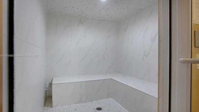 60 SW 13th St Unit 3820, Miami, FL 33130 - full bathroom featuring a marble finish shower