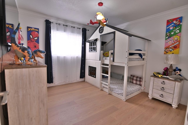 30 SW 136th Ave, Miami, FL 33184 - bedroom featuring light wood-style flooring and crown molding