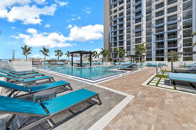 5350 NW 84th Ave Unit 1814, Doral, FL 33166 - pool featuring a patio area